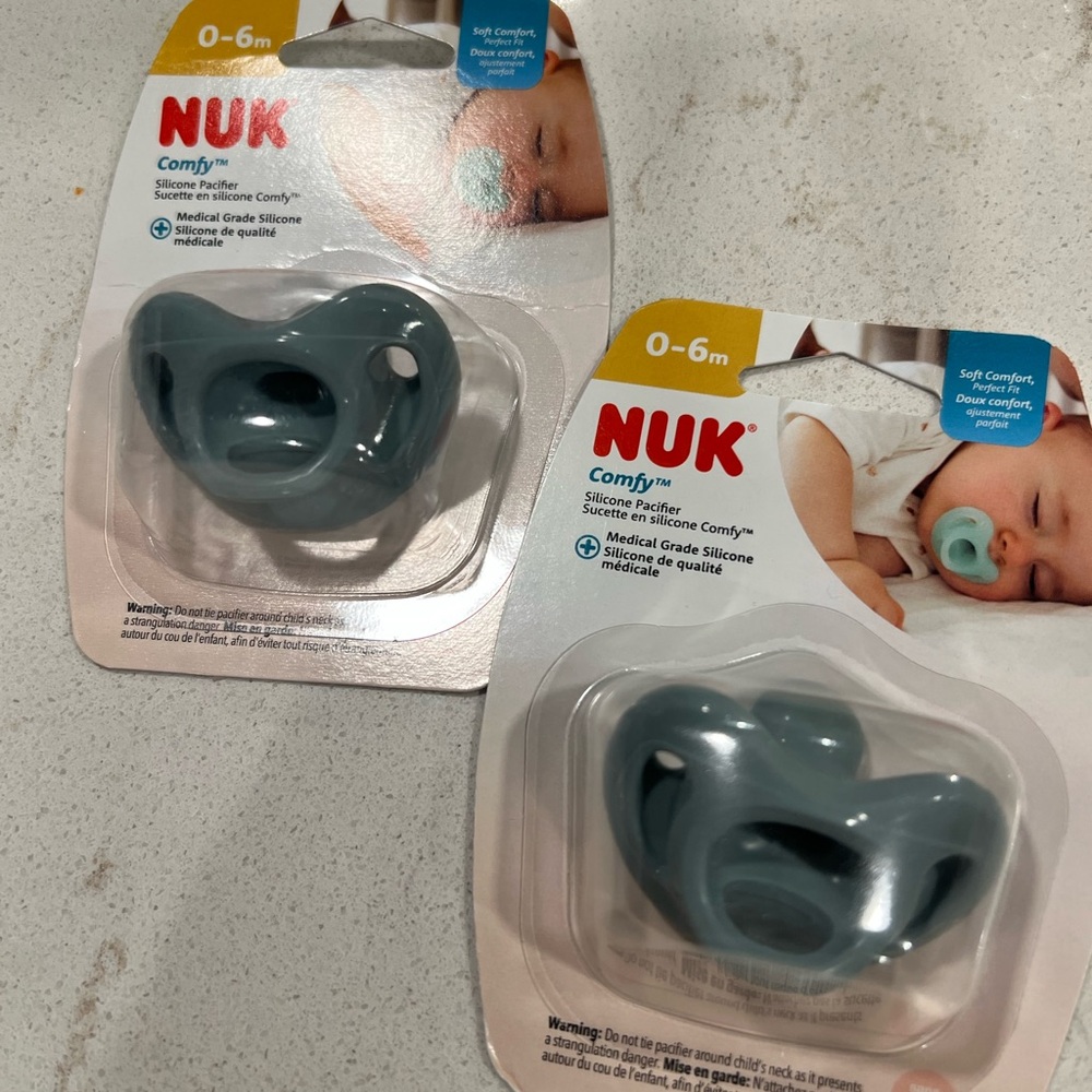 Two brand new Nuk Pacifiers